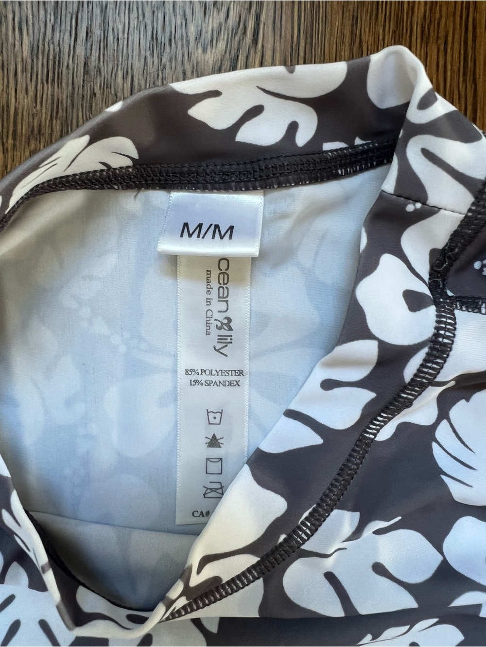 Maternity Ruched Rashguard and Bikini Bottom - Picture 5 of 10